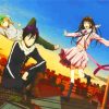 Yato And Yukine And Hiyori Iki Noragami diamond painting