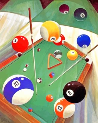 8 Ball Pool diamond painting