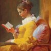 A Young Girl Reading Fragonard diamond painting