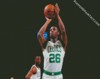 Aaron Nesmith Celtics diamond painting