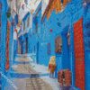 Chefchaouen The Blue City diamond painting