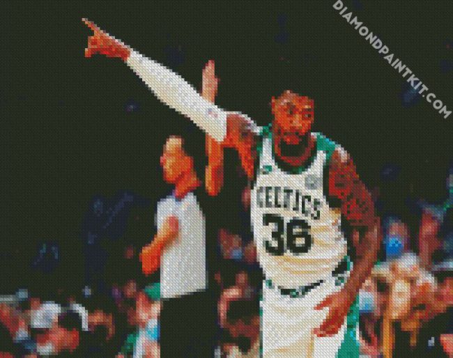 Marcus Smart Celtics diamond painting