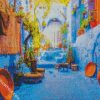 Morocco Chefchaouen diamond painting