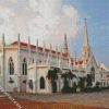 Santhome Cathedral Basilica India diamond painting