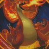 Aesthetic Charizard diamond painting