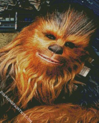 Aesthetic Chewbacca diamond painting