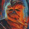 Aesthetic Chewbacca Star Wars 2 diamond painting