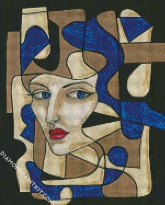 Aesthetic Cubsim Lady diamond painting