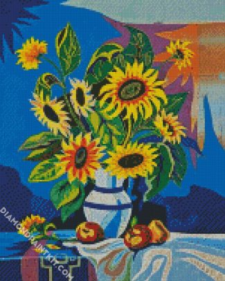 Sunflowers diamond painting