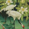 White Birds diamond painting