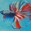 Betta Siamese Fish diamond painting