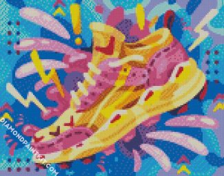 Colorful Sneakers diamond painting