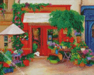 Flowers Shop diamond painting