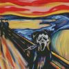 Ghostface Scream diamond painting