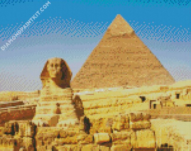 Great Sphinx Giza diamond painting