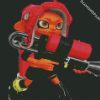 Octoling Splatoon diamond painting