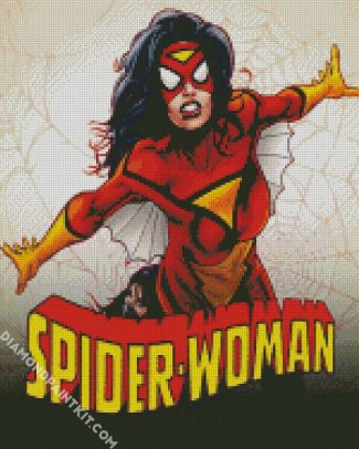 Spider Woman Poster diamond painting