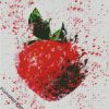 Splash Strawberry diamond painting