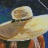 Straw Hat diamond painting