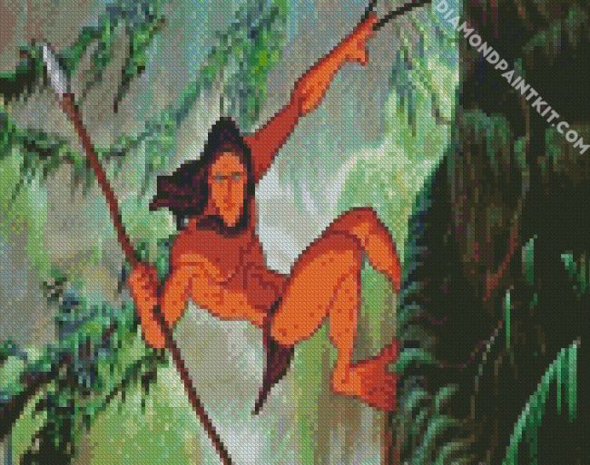 Tarzan Adventure diamond painting