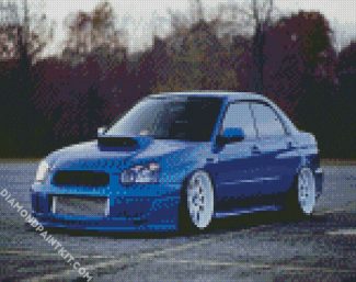 The Subaru Car diamond painting