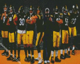 Pittshurgh Steelers Players diamond painting