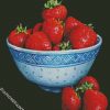 Strawberry Bowl diamond painting