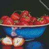 Strawberry In Bowl diamond painting