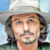 Actor Johnny Depp Art diamond painting