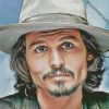 Actor Johnny Depp Art diamond painting