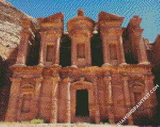 Ad Deir Monument Jordan diamond painting