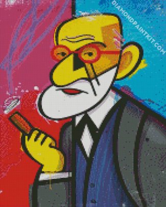 Aesthetic Freud diamond painting