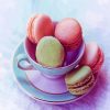 Aesthetic Macarons Cup diamond painting