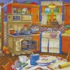 Aesthetic vintage Kitchen diamond paintings