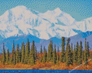 Alaska Mountains diamond paintings