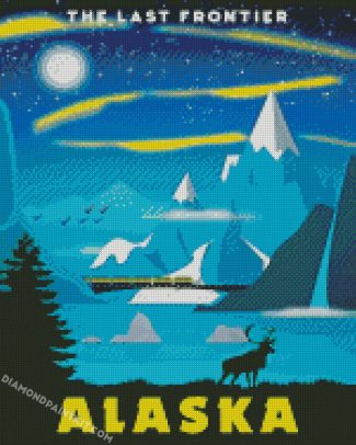 Alaska Poster diamond paintings