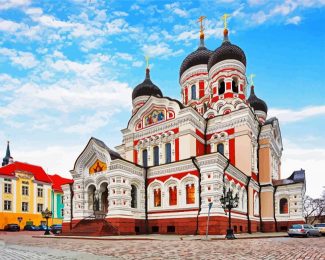 Alexander Nevsky Cathedral estonia diamond painting