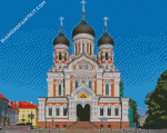 Alexander Nevsky Cathedral estonia diamond painting