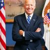 American President Joe Biden diamond painting