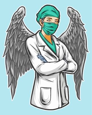 Angel Nurse diamond painting