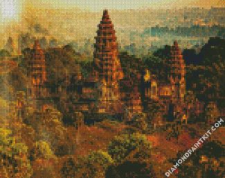 Angkor Wat Cambodia diamond paintings