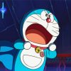 Angry Doraemon diamond painting