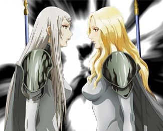 Anime Claymore diamond painting