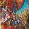 Anime Girl Carousel diamond paintings