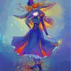 Anime Halloween Witch diamond painting