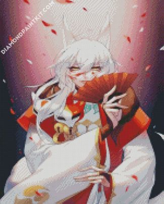 Anime Kitsune Girl diamond painting