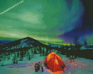 Aurora Camping diamond paintings