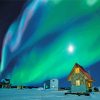 Aurora Houses diamond painting