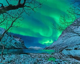 Aurora Northern Lights diamond painting