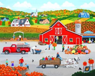 Autumn Harvest diamond painting